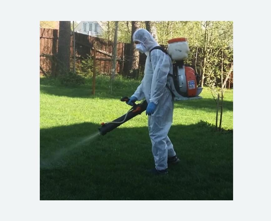 Обработка территории от клещей в  Ивантеевке