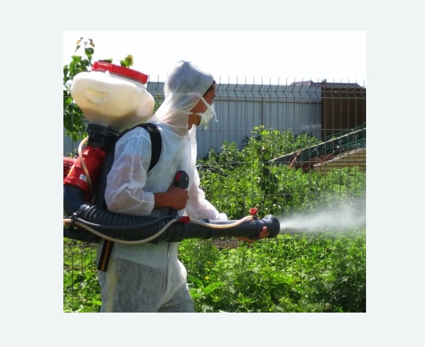 Акарицидная обработка территории в  Ивантеевке